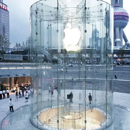 टेम्पर्ड वक्र काच